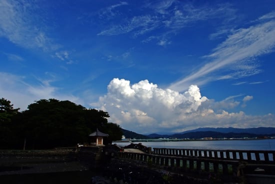 入道雲 三断橋