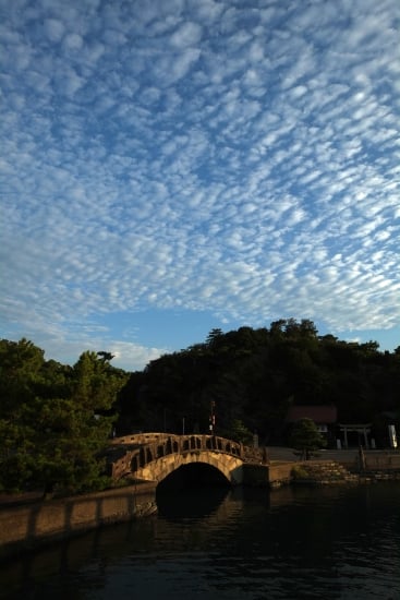 鱗雲 不老橋